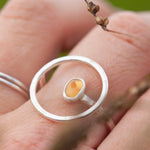 Charger l&#39;image dans la galerie, OOAK Lua ring #18 • Opal ~ Size 60 ~ can be adjusted (ready-to-ship)
