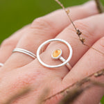 Charger l&#39;image dans la galerie, OOAK Lua ring #18 • Opal ~ Size 60 ~ can be adjusted (ready-to-ship)
