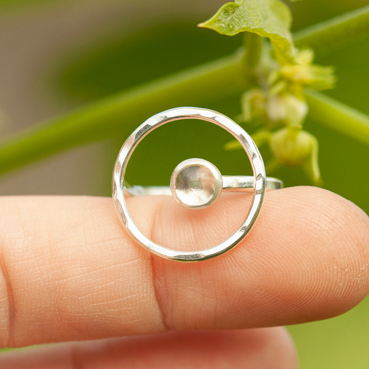 Uniek exemplaar Lua ring #4 • Citrien ~ Maat 55 ~ kan worden aangepast (klaar voor verzending)