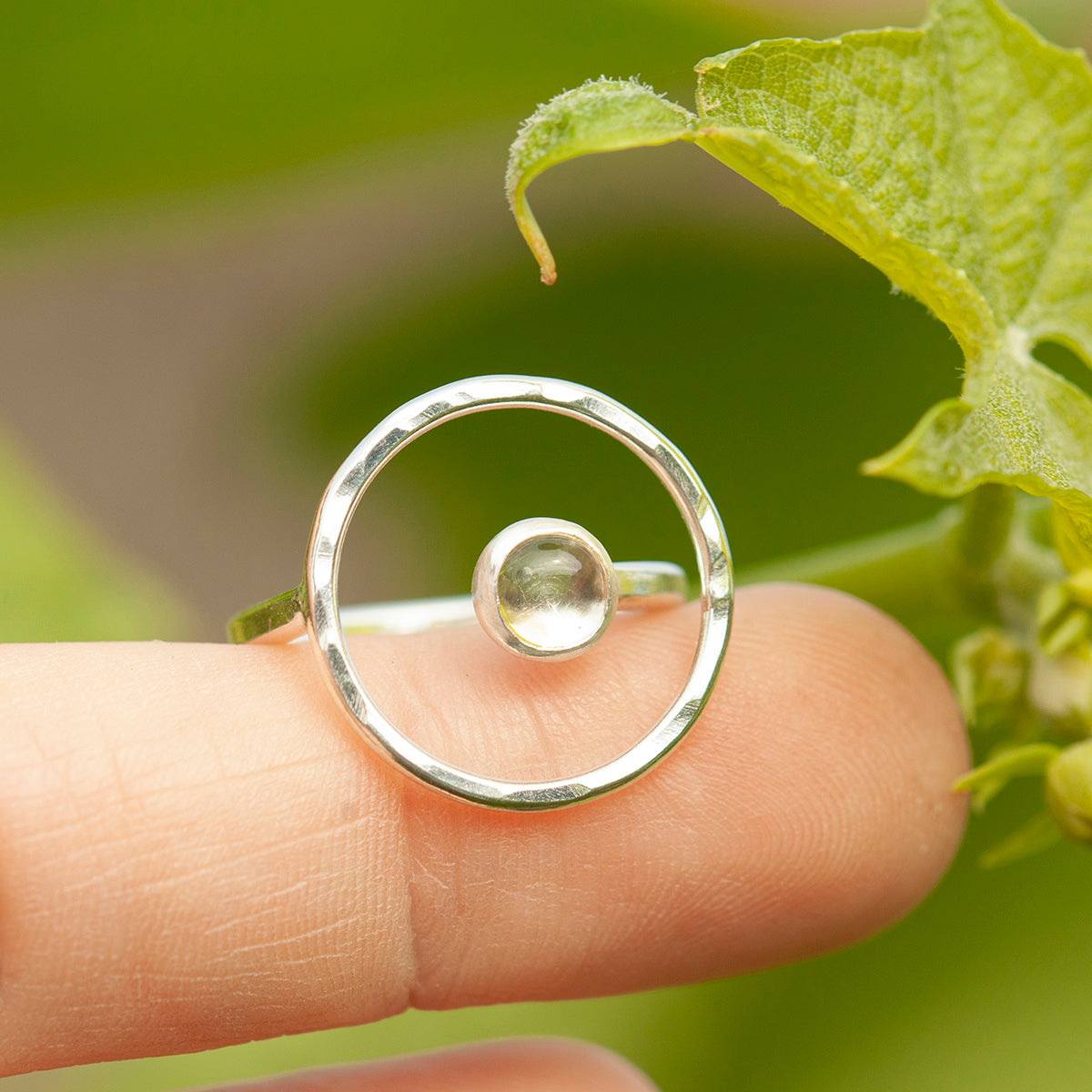 Uniek exemplaar Lua ring #4 • Citrien ~ Maat 55 ~ kan worden aangepast (klaar voor verzending)