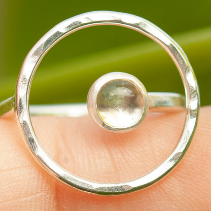 Uniek exemplaar Lua ring #4 • Citrien ~ Maat 55 ~ kan worden aangepast (klaar voor verzending)