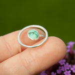 Cargar imagen en el visor de la galería, OOAK Lua ring #5 • turquoise ~ Size 54 ~ can be adjusted (ready-to-ship)
