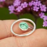 Cargar imagen en el visor de la galería, OOAK Lua ring #5 • turquoise ~ Size 54 ~ can be adjusted (ready-to-ship)
