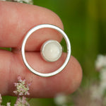 Lade das Bild in den Galerie-Viewer, OOAK Lua ring #8 • moonstone ~ Size 51,5 ~ can be adjusted (ready-to-ship)
