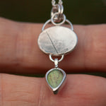 Afbeelding in Gallery-weergave laden, OOAK Osmose pendant #14 • moonstone &amp; labradorite (ready to ship)
