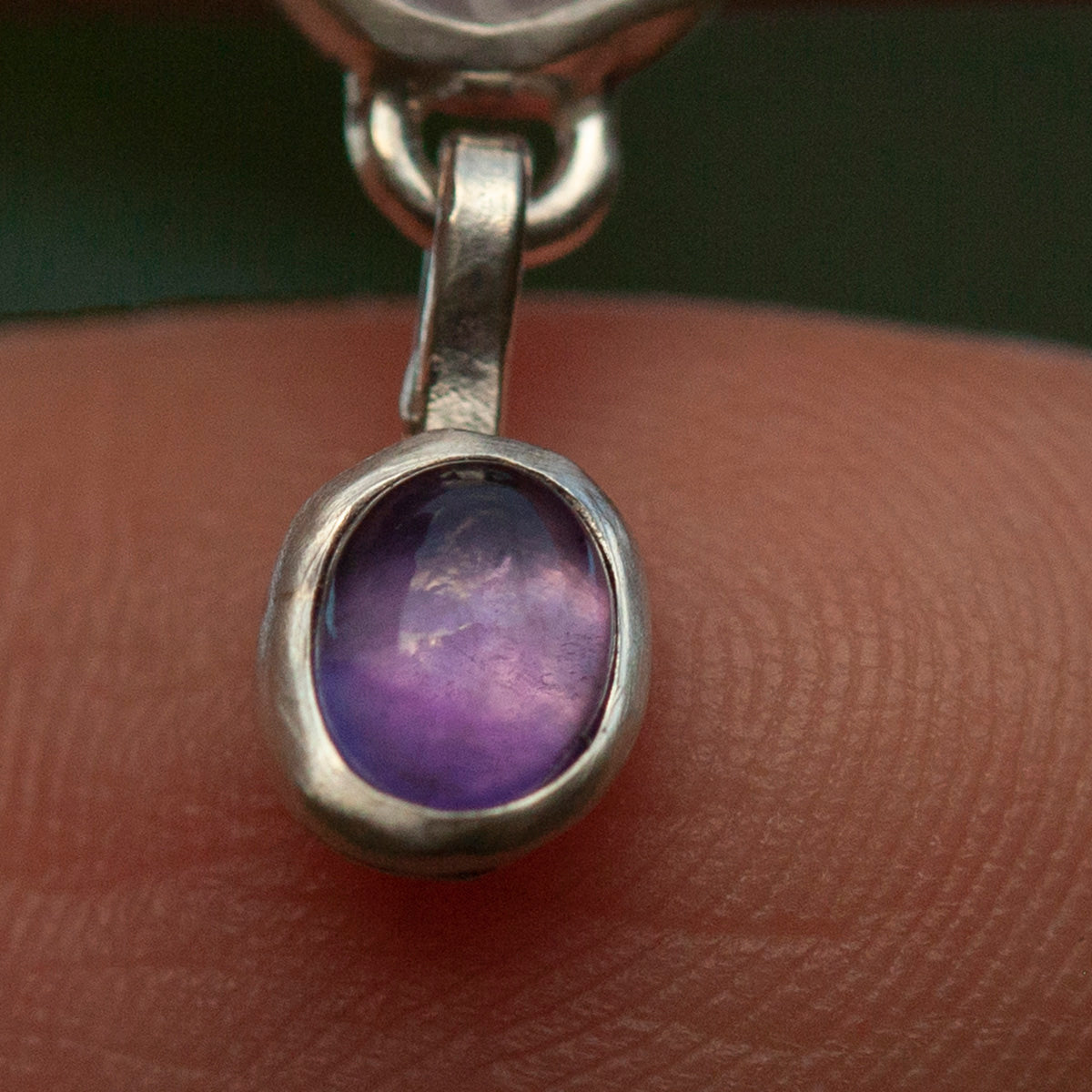 OOAK Osmose pendant #15 • labradorite & amethyst (ready to ship)