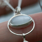 Load image into Gallery viewer, OOAK Osmose pendant #21 • moonstone &amp; kyanite (ready to ship)
