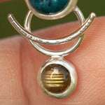 Load image into Gallery viewer, OOAK Osmose pendant #22 • kyanite &amp; labradorite (ready to ship)
