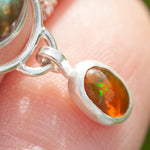 Load image into Gallery viewer, OOAK Osmose pendant #26 • Labradorite &amp; Opal (ready to ship)
