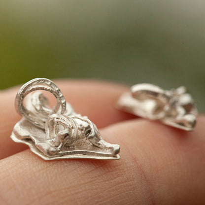 Pendientes Keira pieza única #10 ~ plata (listos para enviar)