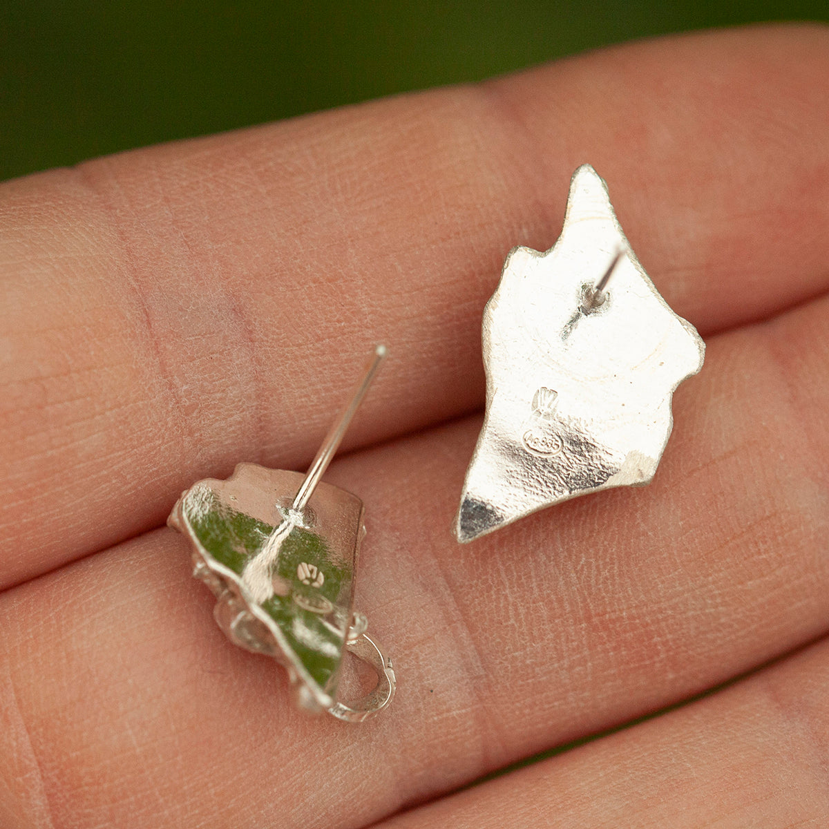 Pendientes Keira pieza única #10 ~ plata (listos para enviar)