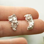 Lade das Bild in den Galerie-Viewer, OOAK Keira earrings #12 ~ silver (ready-to-ship)
