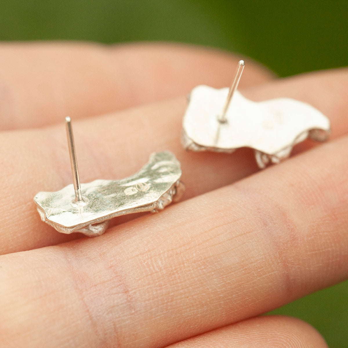 OOAK Keira earrings #12 ~ silver (ready-to-ship)