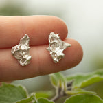 Lade das Bild in den Galerie-Viewer, OOAK Keira earrings #13 ~ silver (ready-to-ship)
