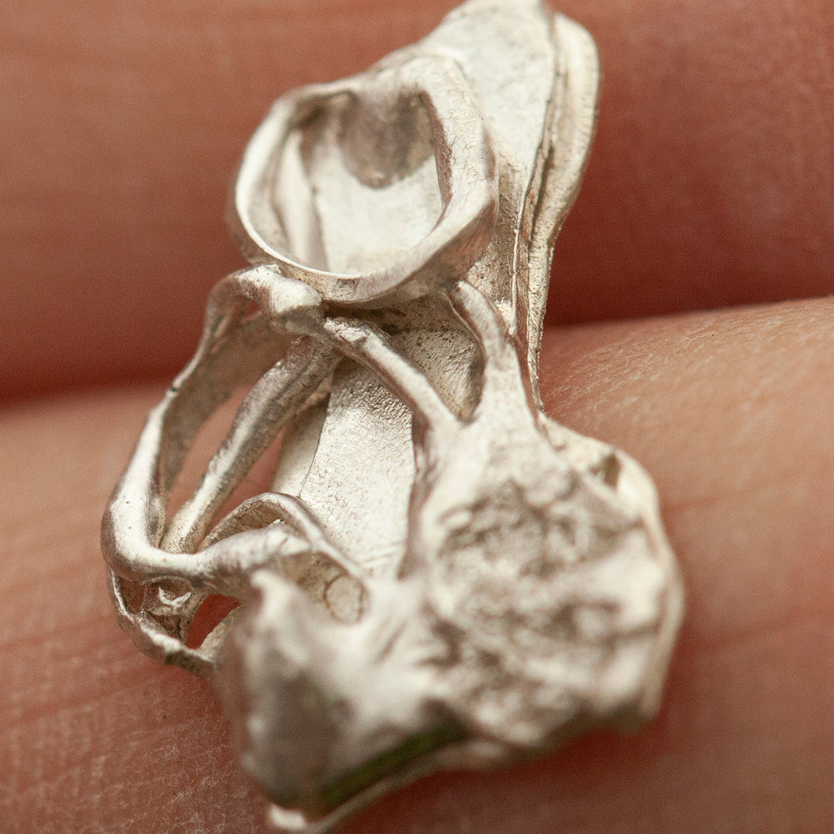 Boucles d'oreilles Keira pièce unique #14 ~ argent (prêt à expédier)