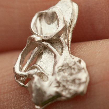 Boucles d'oreilles Keira pièce unique #14 ~ argent (prêt à expédier)