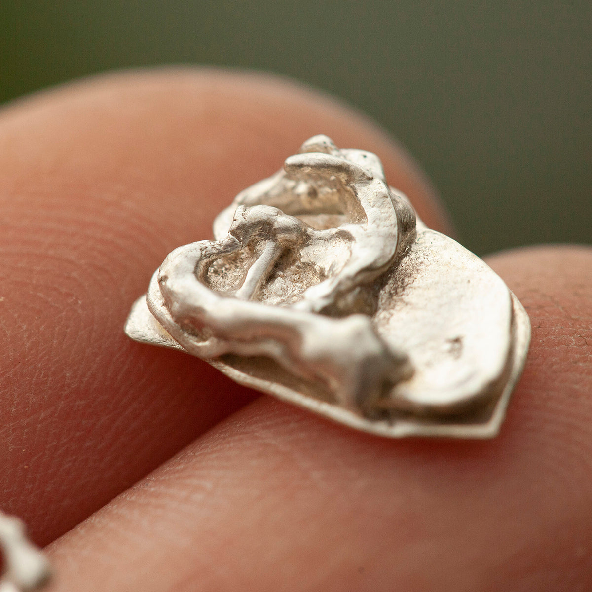 Uniek exemplaar Keira oorbellen #9 ~ zilver (klaar voor verzending)