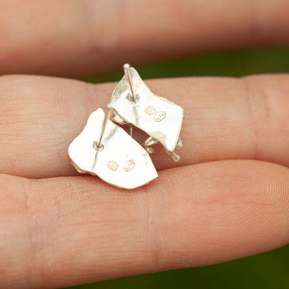 Uniek exemplaar Keira oorbellen #9 ~ zilver (klaar voor verzending)