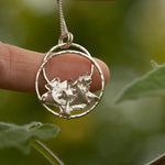 Lade das Bild in den Galerie-Viewer, OOAK Keira pendant #3 ~ silver (ready-to-ship)
