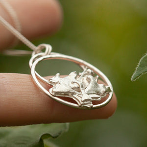 OOAK Keira pendant #3 ~ silver (ready-to-ship)