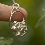 Lade das Bild in den Galerie-Viewer, OOAK Keira pendant #3 ~ silver (ready-to-ship)
