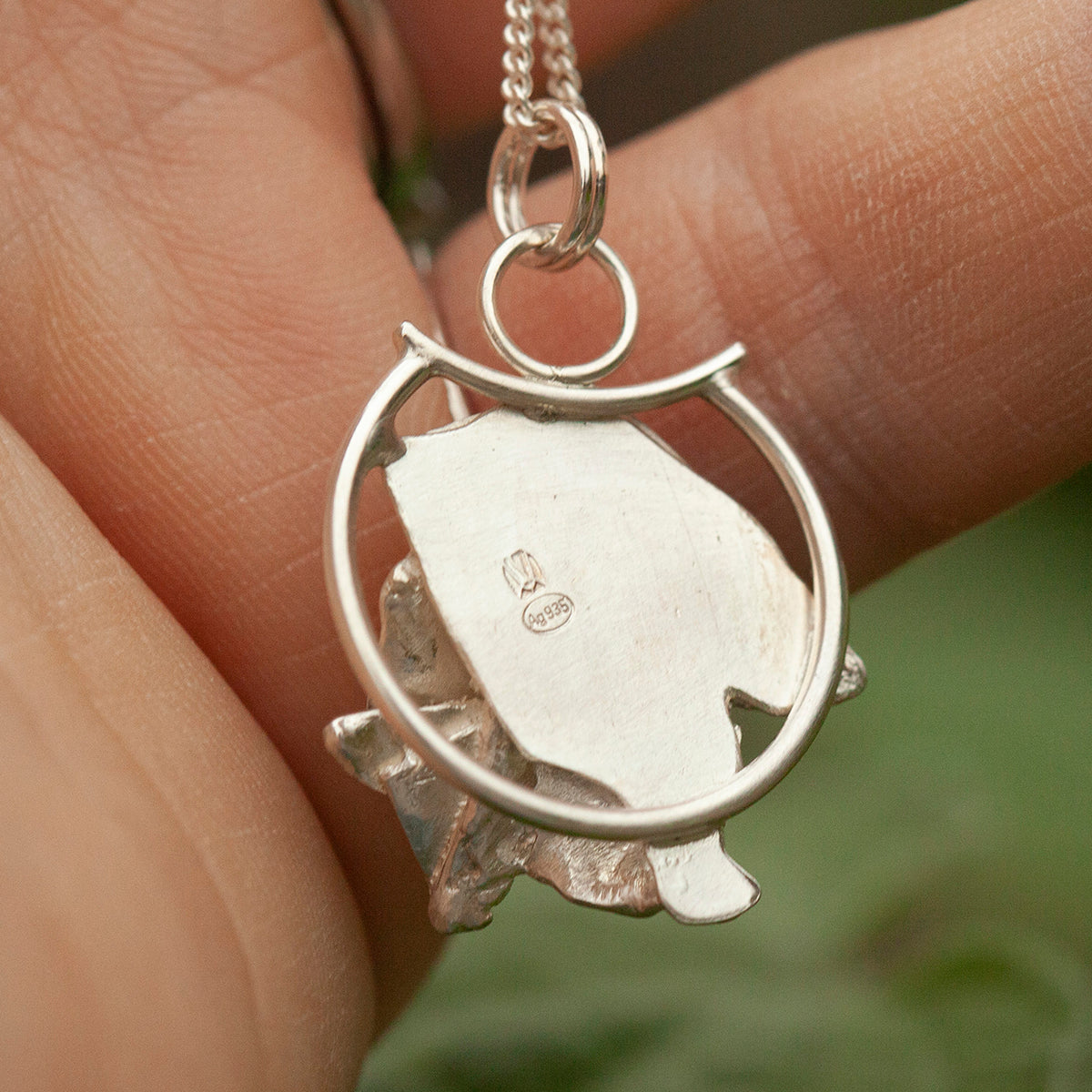 OOAK Keira pendant #4 ~ silver (ready-to-ship)