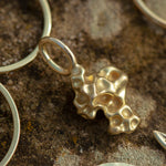 Load image into Gallery viewer, OOAK Rice pendant in solid 18k yellow gold (ready-to-ship)
