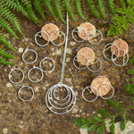 Load image into Gallery viewer, OOAK Gold &amp; silver earrings #5  (ready to ship)
