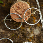 Load image into Gallery viewer, OOAK Gold &amp; silver earrings #6  (ready to ship)
