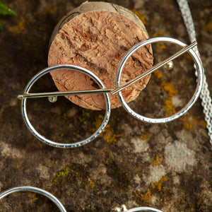 OOAK Gold & silver earrings #6  (ready to ship)