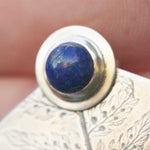 Lade das Bild in den Galerie-Viewer, OOAK Vegetal Elira earrings #15 • Lapis Lazuli (ready to ship)
