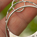 Lade das Bild in den Galerie-Viewer, OOAK • Vegetal Moon pendant #19 • silver (ready-to-ship)
