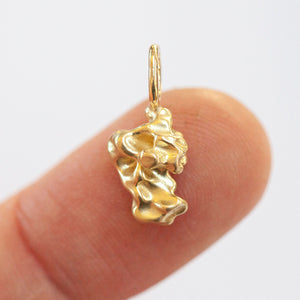OOAK Rice pendant in solid 18k yellow gold (ready-to-ship)