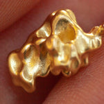 Load image into Gallery viewer, OOAK Rice pendant in solid 18k yellow gold (ready-to-ship)

