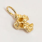 Load image into Gallery viewer, OOAK Rice pendant in solid 18k yellow gold (ready-to-ship)
