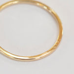 Load image into Gallery viewer, OOAK Simple square band ring in 18k yellow gold • sizes 51,5 &amp; 54,75 (ready-to-ship)
