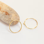 Load image into Gallery viewer, OOAK Simple ring in 18k yellow gold with tiny dot • sizes 51,5 &amp; 54 (ready-to-ship)
