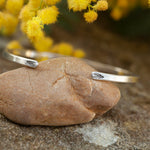 Cargar imagen en el visor de la galería, OOAK Ethnic bracelet in silver #14 • size 5cm (ready-to-ship)
