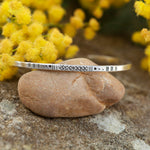 Load image into Gallery viewer, OOAK Ethnic bracelet in silver #15 • size 5,75cm (ready-to-ship)
