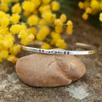 Afbeelding in Gallery-weergave laden, OOAK Ethnic bracelet in silver #16 • size 5,75cm (ready-to-ship)
