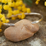 Load image into Gallery viewer, OOAK Ethnic bracelet in silver #18 • size 6cm (ready-to-ship)
