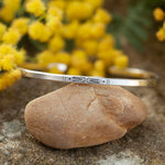 Load image into Gallery viewer, OOAK Ethnic bracelet in silver #19 • size 6cm (ready-to-ship)
