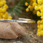 Afbeelding in Gallery-weergave laden, OOAK Ethnic bracelet in silver #20 • size 7cm (ready-to-ship)
