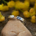 Load image into Gallery viewer, OOAK Ethnic ring in silver #7 • adjustable ~ size 50,5 (ready-to-ship)
