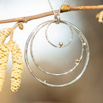 Load image into Gallery viewer, OOAK Silver &amp; solid 18K gold pendant #2 (ready to ship)
