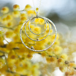 Load image into Gallery viewer, OOAK Silver &amp; solid 18K gold pendant #1 (ready to ship)
