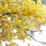 Load image into Gallery viewer, OOAK Silver &amp; solid 18K gold pendant #1 (ready to ship)
