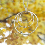 Load image into Gallery viewer, OOAK Silver &amp; solid 18K gold pendant #1 (ready to ship)
