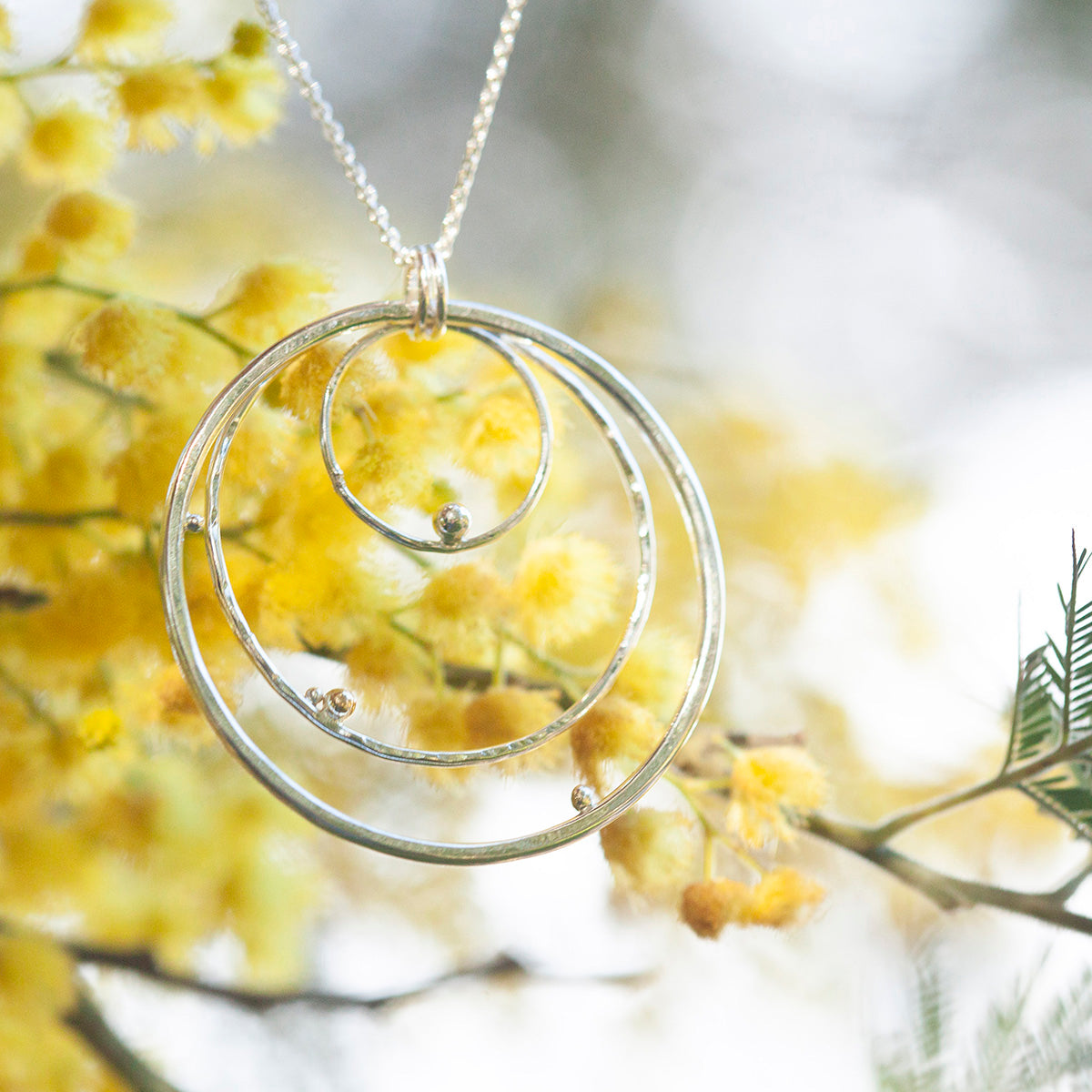 OOAK Silver & solid 18K gold pendant #2 (ready to ship)
