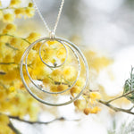 Load image into Gallery viewer, OOAK Silver &amp; solid 18K gold pendant #2 (ready to ship)
